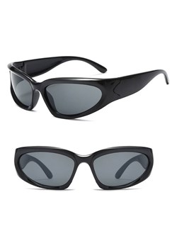 Okulary przeciwsłoneczne dla dzieci STKD-06 czarne ze sklepu Stylion w kategorii Okulary przeciwsłoneczne dziecięce - zdjęcie 185966126