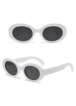 Okulary przeciwsłoneczne dla dziewczynki owalne STKD-02C białe - id: 9476 - marki Stylion - 185966178 Okulary przeciwsłoneczne dla dziewczynki owalne STKD-02C białe ze sklepu Stylion w kategorii Okulary zerówki męskie - zdjęcie 185966178