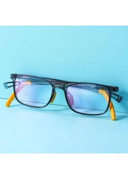 Okulary dla dzieci z uchwytami za uszy zerówki do komputera z filtrem Blue Light 25166B szary/żółty - id: 9547 - marki Stylion - 185966257 Okulary dla dzieci z uchwytami za uszy zerówki do komputera z filtrem Blue Light 25166B szary/żółty ze sklepu Stylion w kategorii Akcesoria dziecięce - zdjęcie 185966257