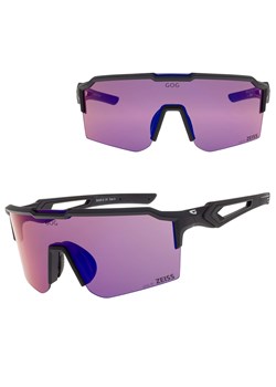 Okulary przeciwsłoneczne sportowe LENS BY ZEISS - GOG E620-2 czarny/fiolet ze sklepu Stylion w kategorii Okulary przeciwsłoneczne damskie - zdjęcie 185966319