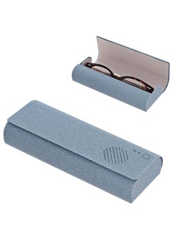 Etui okularowe na magnes ET-123A niebieskie ze sklepu Stylion w kategorii Etui - zdjęcie 185966456