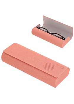 Etui okularowe na magnes ET-123B łososiowy ze sklepu Stylion w kategorii Etui - zdjęcie 185966457