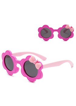 Dziecięce 2-4 lata gumowe okulary przeciwsłoneczne polaryzacyjne POL-JR-55D róż - id: 9821 - marki Stylion - 185966488 Dziecięce 2-4 lata gumowe okulary przeciwsłoneczne polaryzacyjne POL-JR-55D róż ze sklepu Stylion w kategorii Okulary przeciwsłoneczne dziecięce - zdjęcie 185966488
