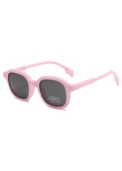 Dziecięce 4-7 lat gumowe okulary przeciwsłoneczne polaryzacyjne POL-JR-56C różowe - id: 9835 - marki Stylion - 185966499 Dziecięce 4-7 lat gumowe okulary przeciwsłoneczne polaryzacyjne POL-JR-56C różowe ze sklepu Stylion w kategorii Okulary zerówki męskie - zdjęcie 185966499