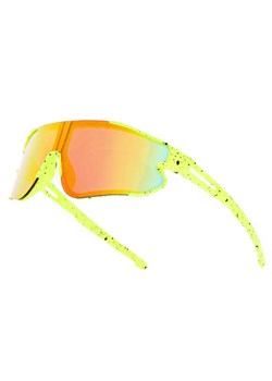 Dziecięce 8-13 lat sportowe okulary przeciwsłoneczne SVMK-20C żółte ze sklepu Stylion w kategorii Oprawki do okularów męskich - zdjęcie 185966609