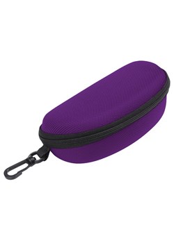 Etui na okulary futerał na zamek z karabińczykiem kolor fioletowy - id: 10003 - marki Stylion - 185966665 Etui na okulary futerał na zamek z karabińczykiem kolor fioletowy ze sklepu Stylion w kategorii Okulary zerówki męskie - zdjęcie 185966665