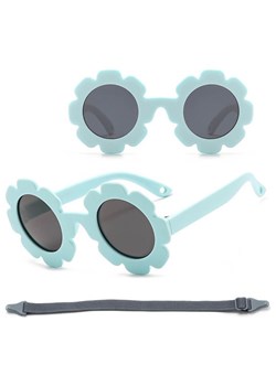 Dziecięce 0-2 lata gumowe okulary przeciwsłoneczne polaryzacyjne z gumką POL-JR-72D miętowy - id: 10170 - marki Stylion - 185966836 Dziecięce 0-2 lata gumowe okulary przeciwsłoneczne polaryzacyjne z gumką POL-JR-72D miętowy ze sklepu Stylion w kategorii Okulary przeciwsłoneczne dziecięce - zdjęcie 185966836