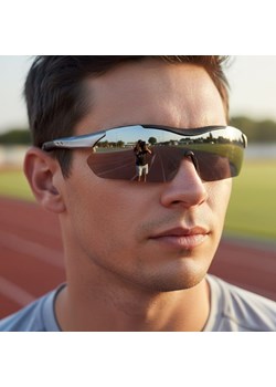 Sportowe okulary przeciwsłoneczne z polaryzacją SPD177LA ze sklepu Stylion w kategorii Okulary przeciwsłoneczne męskie - zdjęcie 185966916