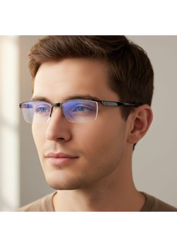 Korekcyjne okulary PLUSY moc: +1,5 z filtrem BLUE LIGHT do komputera i czytania ST313 ze sklepu Stylion w kategorii Okulary korekcyjne damskie - zdjęcie 185966919