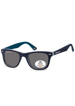Okulary nerdy Montana MP41C granatowe polaryzacyjne ze sklepu Stylion w kategorii Okulary przeciwsłoneczne damskie - zdjęcie 185966979