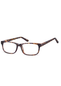 Zerówki klasyczne oprawki Sunoptic CP154B panterka, flex ze sklepu Stylion w kategorii Okulary korekcyjne męskie - zdjęcie 185967029