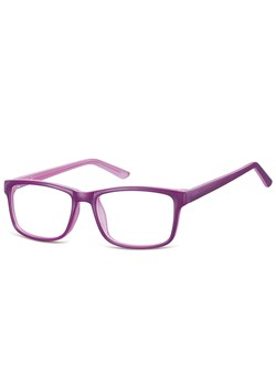 Okulary Zerówki klasyczne oprawki Sunoptic CP155E fioletowe ze sklepu Stylion w kategorii Okulary korekcyjne męskie - zdjęcie 185967038