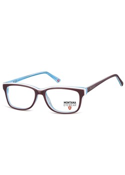 Okulary oprawki korekcyjne, optyczne nerd Montana MA81G brazowo-niebieskie ze sklepu Stylion w kategorii Okulary przeciwsłoneczne damskie - zdjęcie 185967125