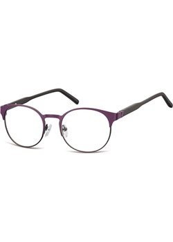 Fioletowe Okulary Oprawki okrągłe korekcja Sunoptic 994H ze sklepu Stylion w kategorii Okulary przeciwsłoneczne męskie - zdjęcie 185967319