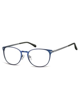 Okulary Oprawki damskie kocie oczy stalowe Sunoptic 992C granatowe ze sklepu Stylion w kategorii Okulary przeciwsłoneczne męskie - zdjęcie 185967327