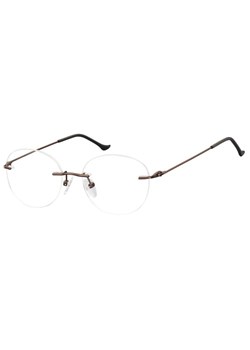Patentki Bezramkowe Okulary Oprawki okrągłe korekcyjne Sunoptic 987E ze sklepu Stylion w kategorii Okulary przeciwsłoneczne męskie - zdjęcie 185967339