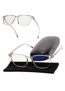 Plusy +3.50 okulary korekcyjne do komputera i czytania Antyreflex + Blue Light ST332A transparentne ze sklepu Stylion w kategorii Okulary korekcyjne damskie - zdjęcie 185967347