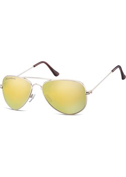 Zlote Pilotki okulary lustrzane aviator MS94G - id: 2302 - marki Montana - 185967396 Zlote Pilotki okulary lustrzane aviator MS94G ze sklepu Stylion w kategorii Okulary przeciwsłoneczne damskie - zdjęcie 185967396