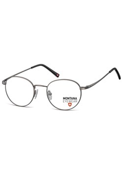 Jasnografitowe Lenonki okragle oprawki optyczne Montana MM609G ze sklepu Stylion w kategorii Okulary przeciwsłoneczne męskie - zdjęcie 185967436