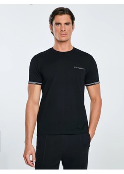 Koszulka męska bawełniana z logo BIG STAR czarna Wlader 906 ze sklepu Big Star w kategorii T-shirty męskie - zdjęcie 185967888