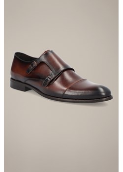 Buty Monki Lazaro Brązowe ze sklepu Lancerto S.A. w kategorii Buty eleganckie męskie - zdjęcie 185972915