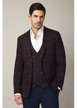 Marynarka Bordowa w Kratę Sovana ze sklepu Lancerto S.A. w kategorii Marynarki męskie - zdjęcie 185972925