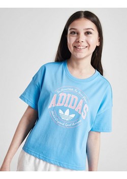 ADIDAS T-SHIRT VARSITY TEE BLU G ze sklepu JD Sports  w kategorii Bluzki dziewczęce - zdjęcie 185977028