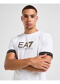 EMPORIO ARMANI 7 T-SHIRT TAPE LL T WHT/GLD/BLK ze sklepu JD Sports  w kategorii T-shirty męskie - zdjęcie 185981856