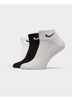 NIKE SKARPETY CUSH QT 3PR ze sklepu JD Sports  w kategorii Skarpetki damskie - zdjęcie 185986428