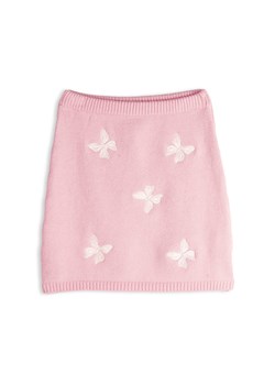 GATE Dzianinowa spódnica z muszkami 4Y ze sklepu gateshop w kategorii Spódnice dziewczęce - zdjęcie 185990408