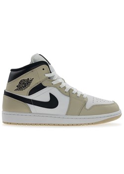 Buty męskie Air Jordan 1 Mid DQ8426-153 - biało-beżowe ze sklepu streetstyle24.pl w kategorii Buty sportowe męskie - zdjęcie 185994517