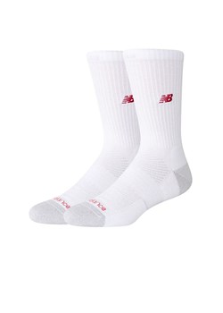 Skarpety New Balance LAS25302WT - białe ze sklepu streetstyle24.pl w kategorii Skarpetki męskie - zdjęcie 185994545