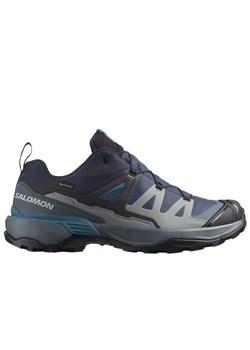 Buty męskie Salomon X Ultra 360 Gore-Tex L47860400 - granatowe ze sklepu streetstyle24.pl w kategorii Buty trekkingowe męskie - zdjęcie 185994566