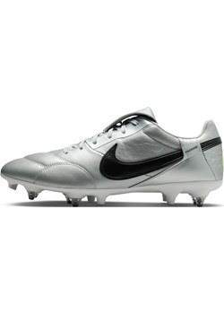 Korki piłkarskie typu low top SG-Pro Nike Premier 3 - Szary ze sklepu Nike poland w kategorii Buty sportowe męskie - zdjęcie 185994757