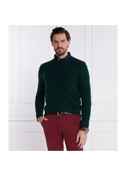 POLO RALPH LAUREN Wełniany sweter | Slim Fit | z dodatkiem kaszmiru ze sklepu Gomez Fashion Store w kategorii Swetry męskie - zdjęcie 185997569