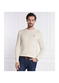 POLO RALPH LAUREN Wełniany sweter | Slim Fit | z dodatkiem kaszmiru ze sklepu Gomez Fashion Store w kategorii Swetry męskie - zdjęcie 185997596