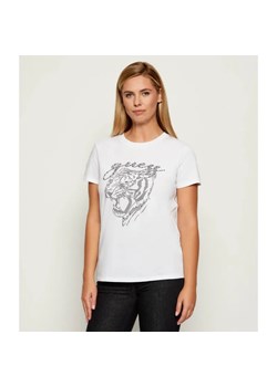GUESS T-shirt | Regular Fit ze sklepu Gomez Fashion Store w kategorii Bluzki damskie - zdjęcie 185997597