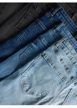 Reserved - Jeansy slim fit mid rise - niebieski ze sklepu Reserved w kategorii Jeansy damskie - zdjęcie 186001335