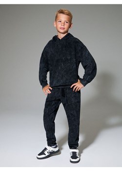 Sinsay - Komplet: bluza i spodnie z efektem sprania - czarny - id: 477FC-99X - marki Sinsay - 186004207 Sinsay - Komplet: bluza i spodnie z efektem sprania - czarny ze sklepu Sinsay w kategorii Komplety chłopięce - zdjęcie 186004207