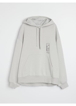 Sinsay - Bluza hoodie basic - kremowy ze sklepu Sinsay w kategorii Bluzy męskie - zdjęcie 186004215