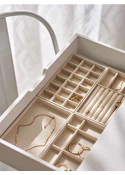 Sinsay - Organizer na biżuterię - kremowy - id: 978CW-01X - marki Sinsay - 186004269 Sinsay - Organizer na biżuterię - kremowy ze sklepu Sinsay w kategorii Dom - zdjęcie 186004269