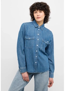 Damska Koszula Mustang Style Sedana Basic Shirt Denim Blue 1015590 5000 540 ze sklepu YouNeedit.pl w kategorii Koszule damskie - zdjęcie 186004497