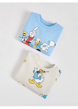 Reserved - Bluza Mickey Mouse 2 pack - jasnoniebieski ze sklepu Reserved w kategorii Bluzy chłopięce - zdjęcie 186005436