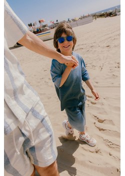 Reserved - Bawełniany komplet - niebieski ze sklepu Reserved w kategorii Komplety chłopięce - zdjęcie 186008588