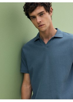 Reserved - Koszulka polo comfort fit - granatowy ze sklepu Reserved w kategorii T-shirty męskie - zdjęcie 186010936