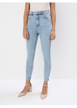 Mohito - Jeansy skinny PETITE - niebieski ze sklepu Mohito w kategorii Jeansy damskie - zdjęcie 186013986