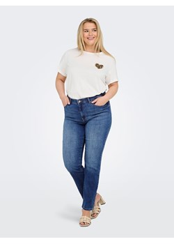 ONLY Carmakoma Dżinsy - Slim fit - w kolorze niebieskim ze sklepu Limango Polska w kategorii Jeansy damskie - zdjęcie 186015288
