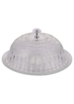 Villa d´Este Szklana pokrywka &quot;Imperial&quot; - Ø 20 cm ze sklepu Limango Polska w kategorii Misy i tace dekoracyjne - zdjęcie 186015386