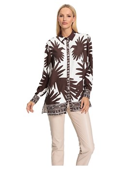 Heine Koszula w kolorze biało-brązowym ze sklepu Limango Polska w kategorii Koszule damskie - zdjęcie 186015667