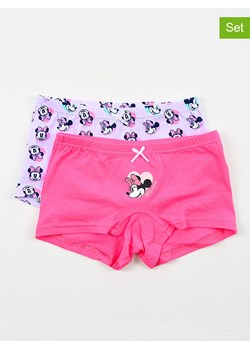 Disney Minnie Mouse Pełne majtki (2 pary) &quot;Minnie&quot; w kolorze różowo-fioletowym ze sklepu Limango Polska w kategorii Majtki dziecięce - zdjęcie 186016047